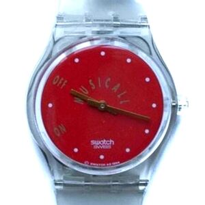 Vintage Swatch watch "Tell Me The Time" SLZ100C pack. Rare NOS Musical Swatch